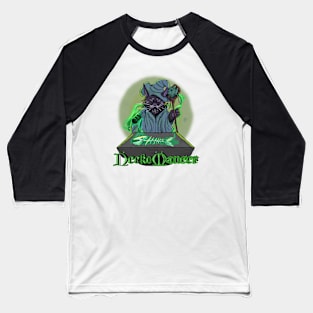 Cat Necromancer Baseball T-Shirt